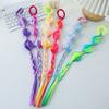 2pcs Synthetic Lantern Gourd Twist Bubble Braids Hair Extension Girls Wig Hairbands  for Women