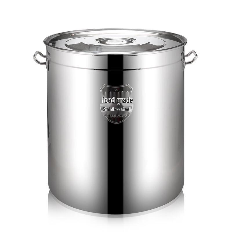 Si Gang 304 Stainless Steel Commercial Soup Pot with Lid 20*20cm