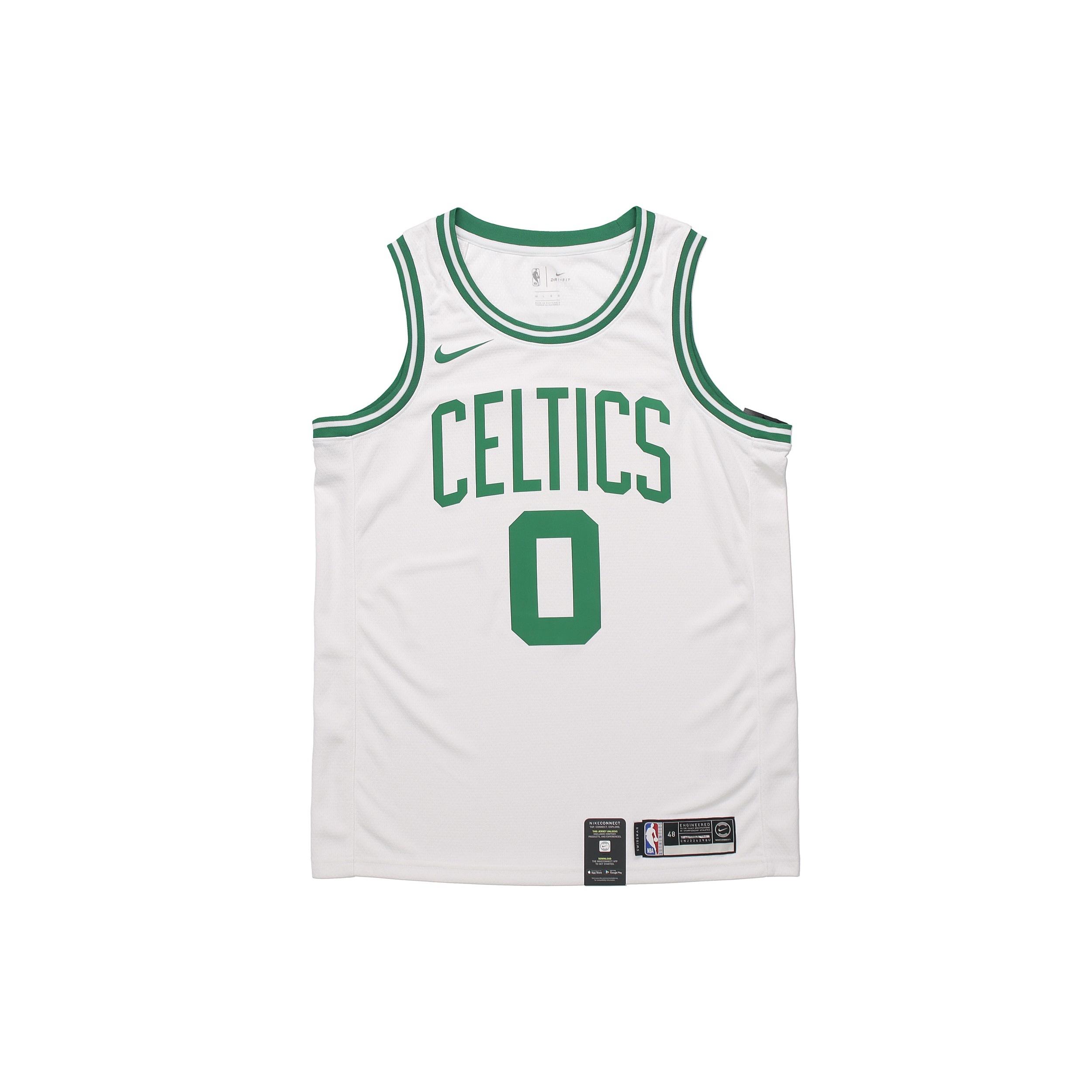 Nike NBA Boston Celtics Tatum Jersey  White Green  Men s 864403-101 XL