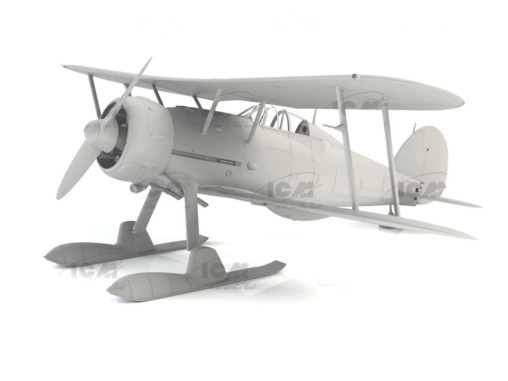 ICM 1/32 Swedish Air Force J-8 Gladiator Plastic Model Kit 32044