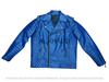 New Men Jacket Royal Blue Stylish Genuine Lambskin Leather Handmade Lambskin Soft Real