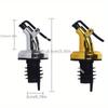 1Pcs BPA-Free Food Grade Rubber Oil Sprayer, Leakproof Liquor Dispenser Wine Pourer with Lock Plug Seal - Kitchen Bottle NozzleWine Accessory