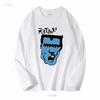 The Meteors Mutant Rock A Bianco NUOVA T-SHIRT Immagine Teschio psychobilly punk vintage Lavata Leggermente Elastica uomo streetwear