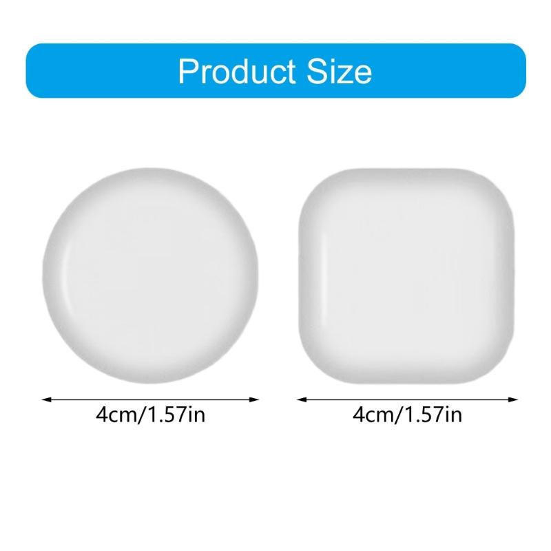 Thickened Door Stoppers Bumper Strong Wall Protectors No Residues Adhesive Reusable Silicone Pad for Furniture Door