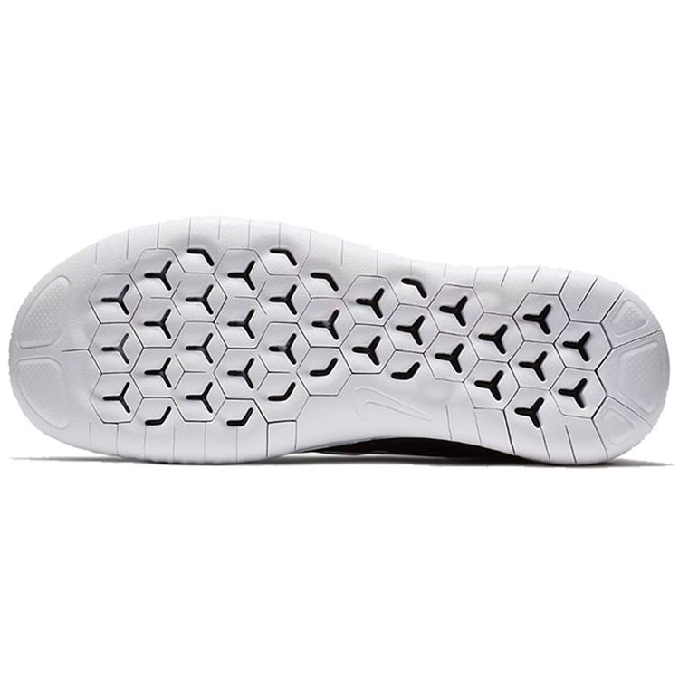 Nike Free RN 2018 Čierne Dámske Tenisky Biele 942837-001