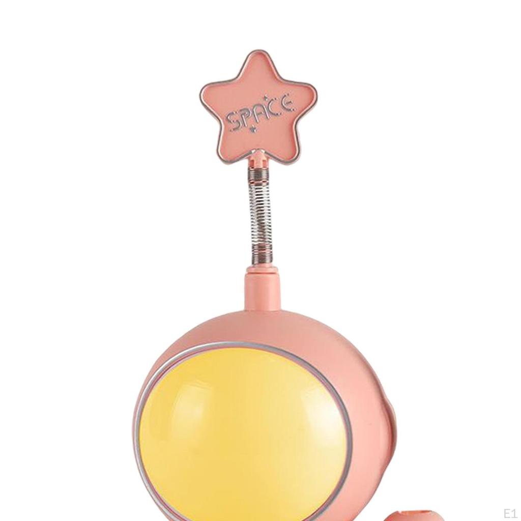 Astronaut Night Light USB Charging Girls LED for Home Reading Desk