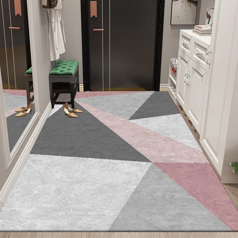 Home Floor Mat Entrance Carpet Bedroom Bedside Easy To Maintain Living Room Bathroom Simple Foot Mat