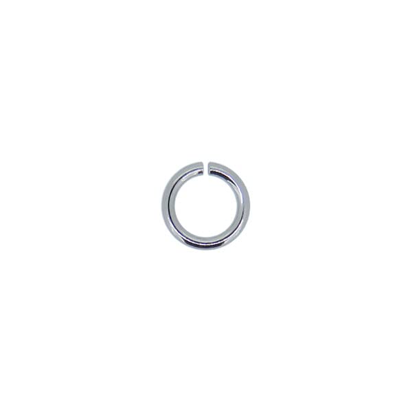 SVP-72 [Outer diameter 5.0mm, Inner diameter 3.4mm, Wire diameter 0.8mm] Pt850 Platinum Jump Ring, Sold Individually, Tiny Part, Men's Handmade Jump