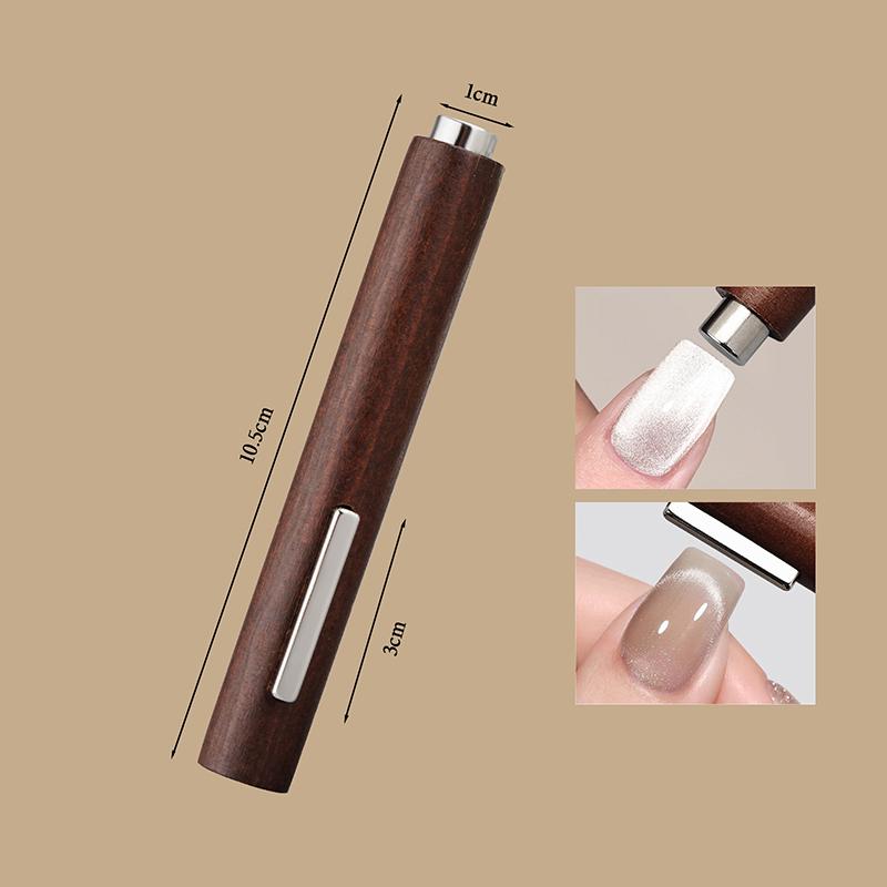 Gel Nail Magnetic Stick 3 in 1, Strong Cat Eye Magnet for UV LED Nail Art Design Manicure Tools