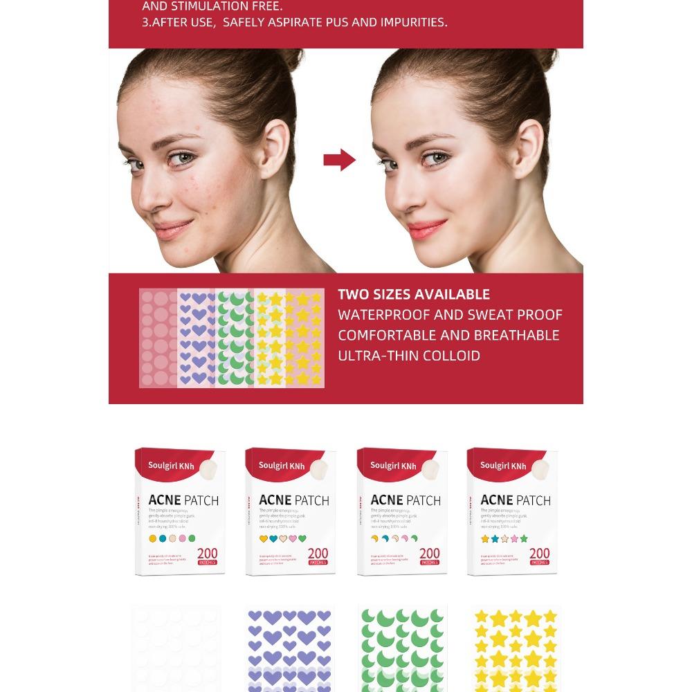 Youth Acne Patch Acne Portable Fade Spots Acne Clean Closed