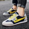 New Autumn Men Trendy and versatile Sneakers Man Lace-up Flats Outdoors Mesh Breathable Causal Light Shoes Zapatillas