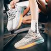 New Men's Comfortable Outdoor Sports Shoes Casual Summer Fly-knit Running Breathable Increase Coconut Shoes Trend Fashion Shoes