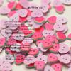 Two Eyes Love Resin Button Girls Style Shirt Dress Decorative Button Versatile Knitted Cardigan Button