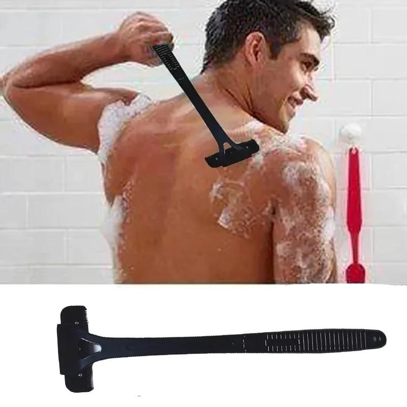 Mens Back Shaver Razor Maker Machine Hair Shaver Safety Long Handle Foldable Trimmer Body Leg Handle Removal Shaving Razor Tool