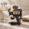 Reading Tracker with Stand Halloween Book Read This Year Counter, Ghost Bookstore Challenge Number, Counter Table Sign Decoration, Gift for Bookworms