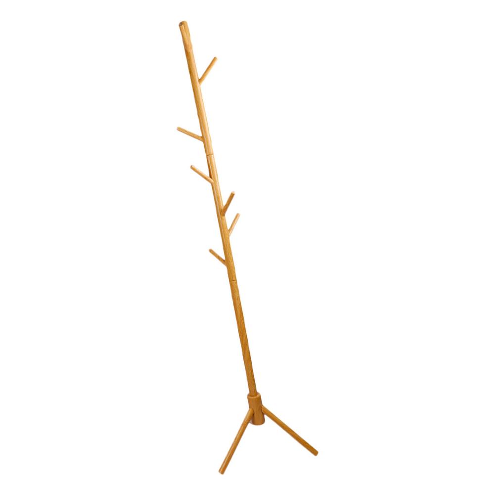 Clothes Hanger Coat Rack Hat Hanger Hallstand Hat Rack Floor Pine Coat Stand Convenient Hanger For Home Office