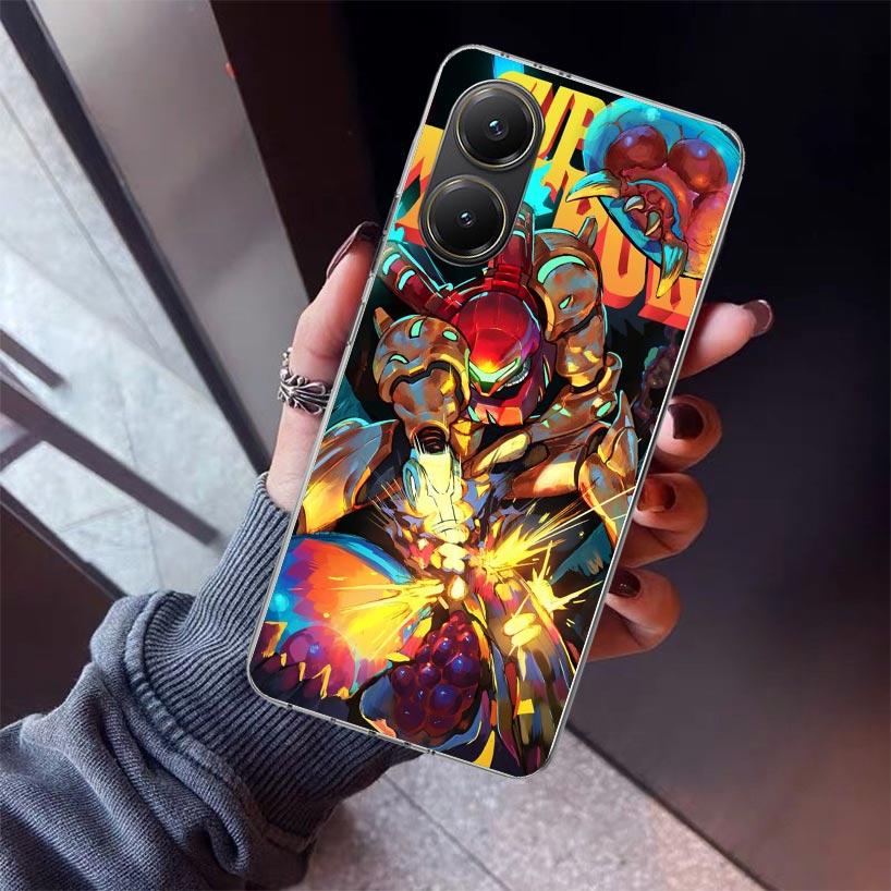 

Game M-Metroids Phone Case For Xiaomi Poco X7 X6 X5 Pro F7 Ultra Redmi 15C 15 13 13C 12 12C 10 10A 10C 9 9A 9C 9T Shell Poco X7 Xiaomi Poco X6 Pro