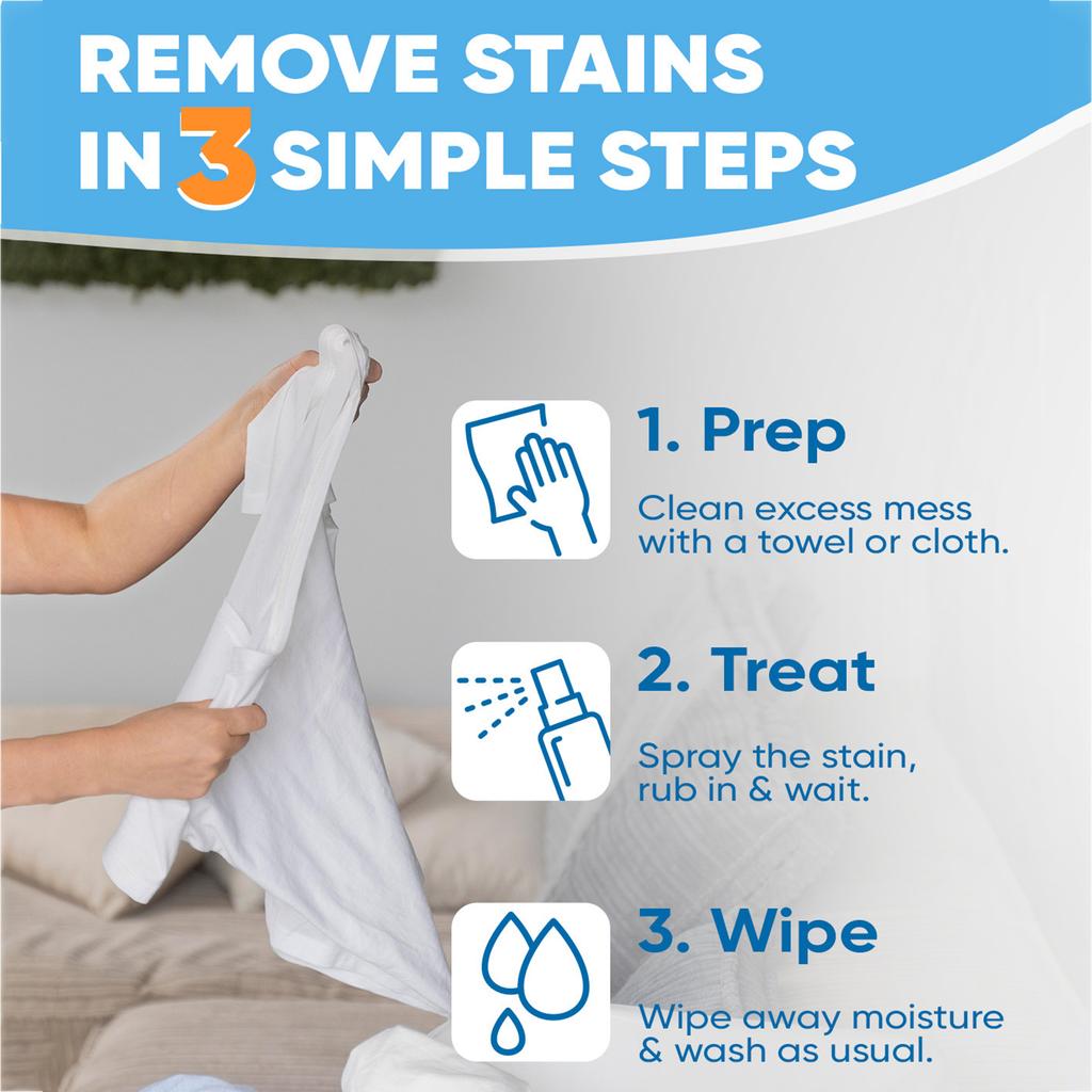 Stain Remover Spray 120ml, Baby Clothes And Sofa Stain Remover, Multi-functional Shoe Cleaner