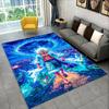 HD Anime One P-Piece Zoro Cartoon Teppich für Zuhause Wohnzimmer Schlafzimmer Sofa Fußmatte Dekor, Teppich rutschfeste Bodenmatte Geschenk