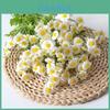 Floral Decor Artificial Chamomile Bouquet For Wedding Home Office And Photography