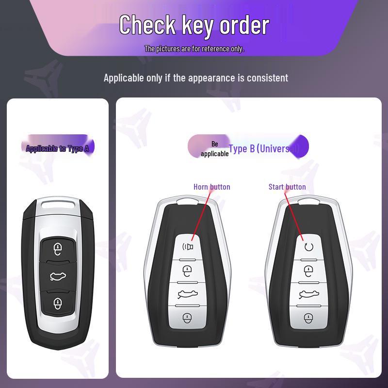 Geely Key Case: Compatible with Emgrand GS, S1, Boyue, X3, Vision X6, King Kong X1, Borui.