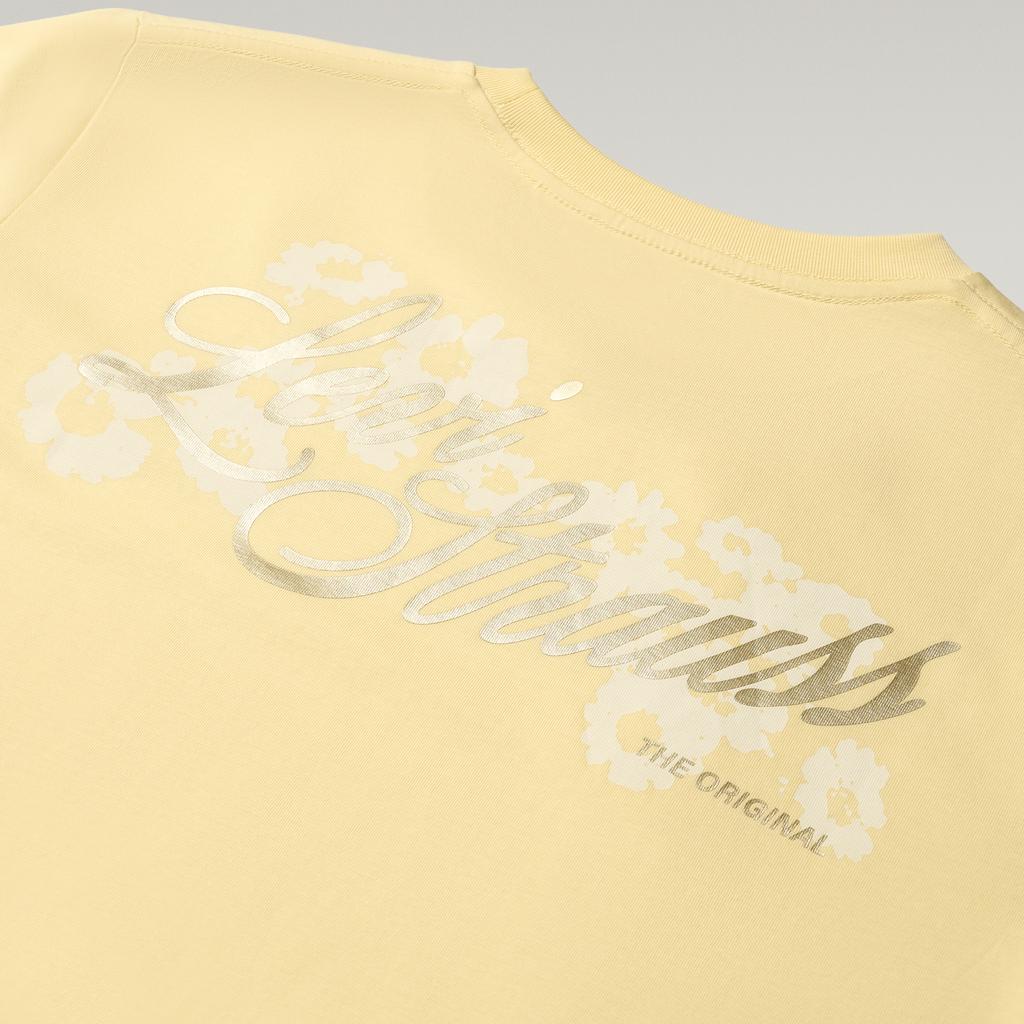 Levis Relaxed Fashion Vintage Printed Short Sleeve T-Shirt Women T-Shirts 008QQ-0001
