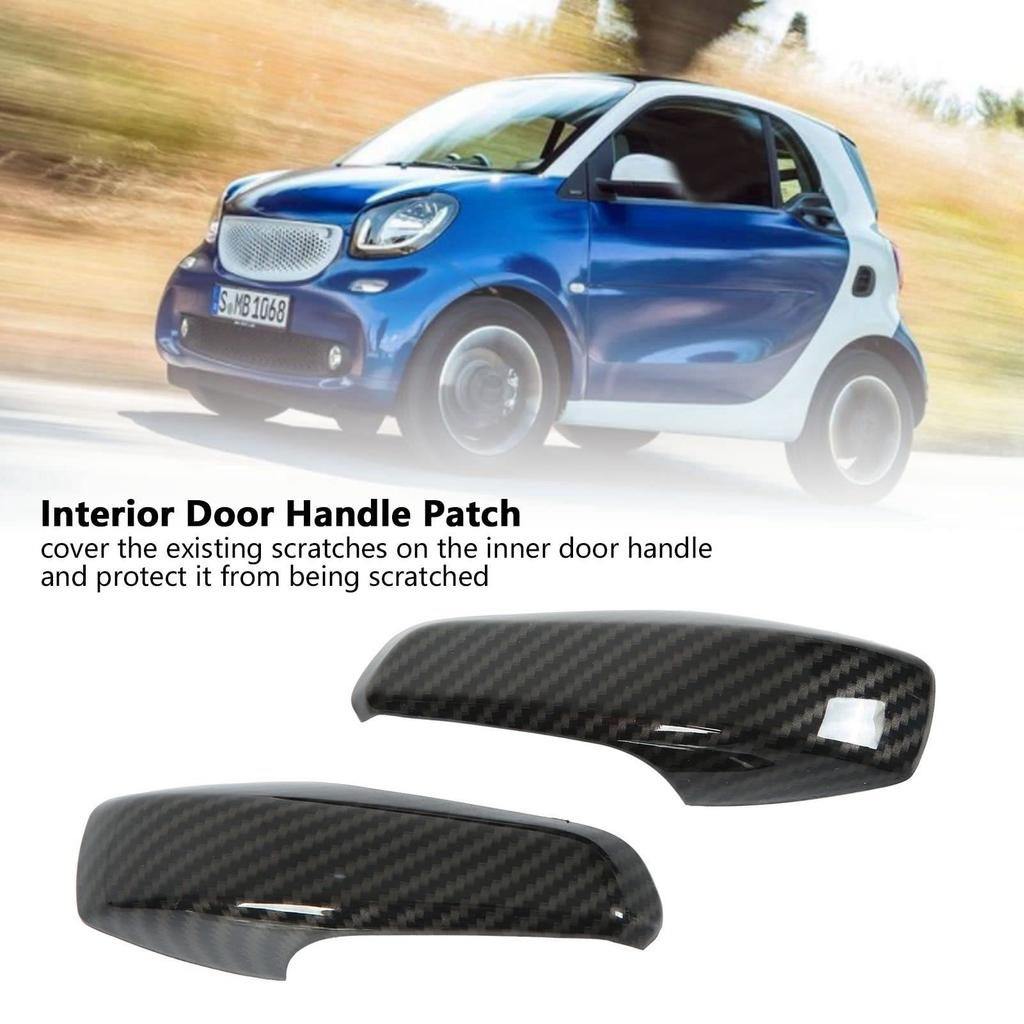 Lišta vnitřní kliky dveří Auto Styl karbonových vláken Facelift Vylepšovací doplněk Náhrada Nástroj pro chytrý telefon W451 Facelift 2011-2014