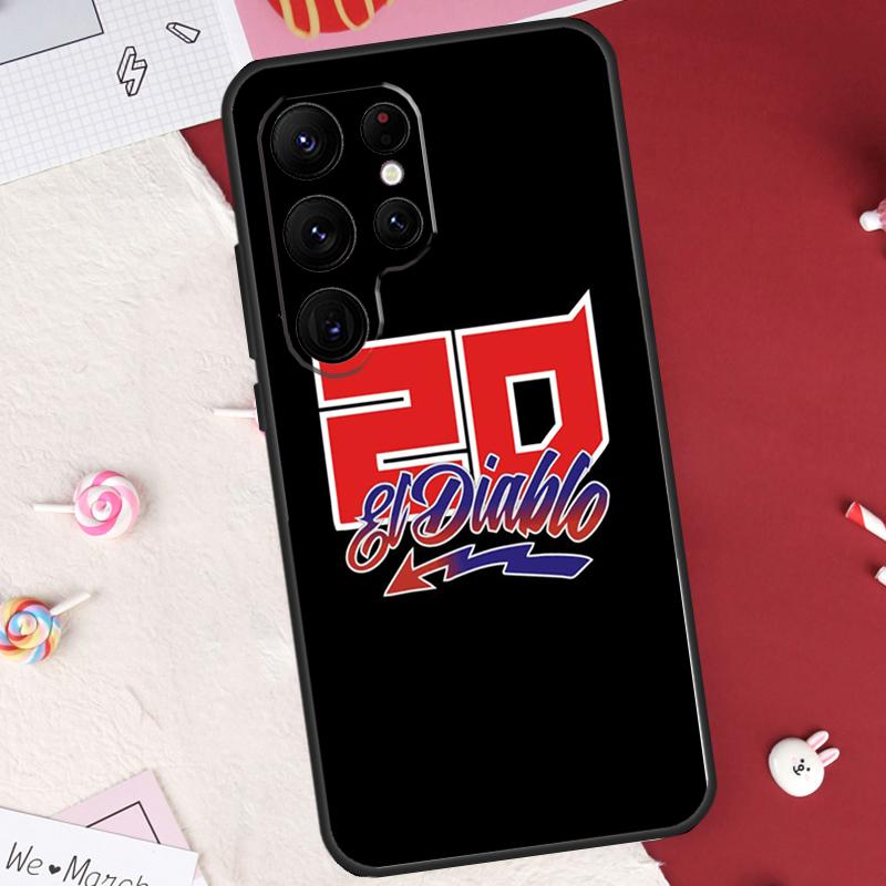 Moto Fabio Quartararo Case For Samsung Galaxy S26 Ultra S23 S22 S21 S20 S24 S25 Ultra S10 Plus S25 FE Cover Shell