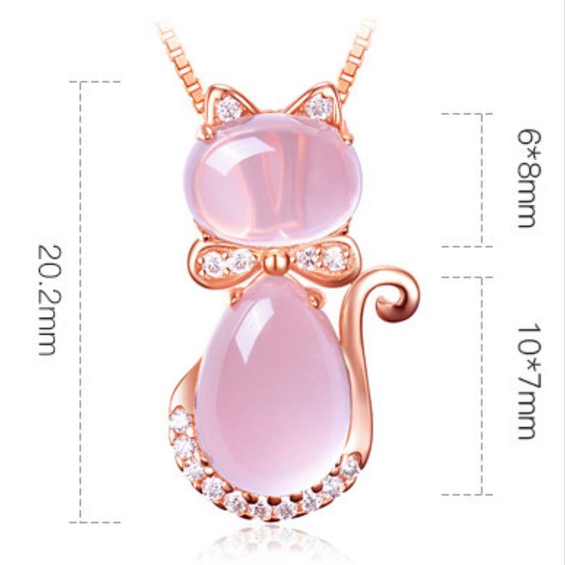 Sace Gems Kadın Kolye Kolye Bakır Alaşım Doğal Ebegümeci Kristal Catwoman Kolye Köprücük Kemiği Zinciri Moda Hediye