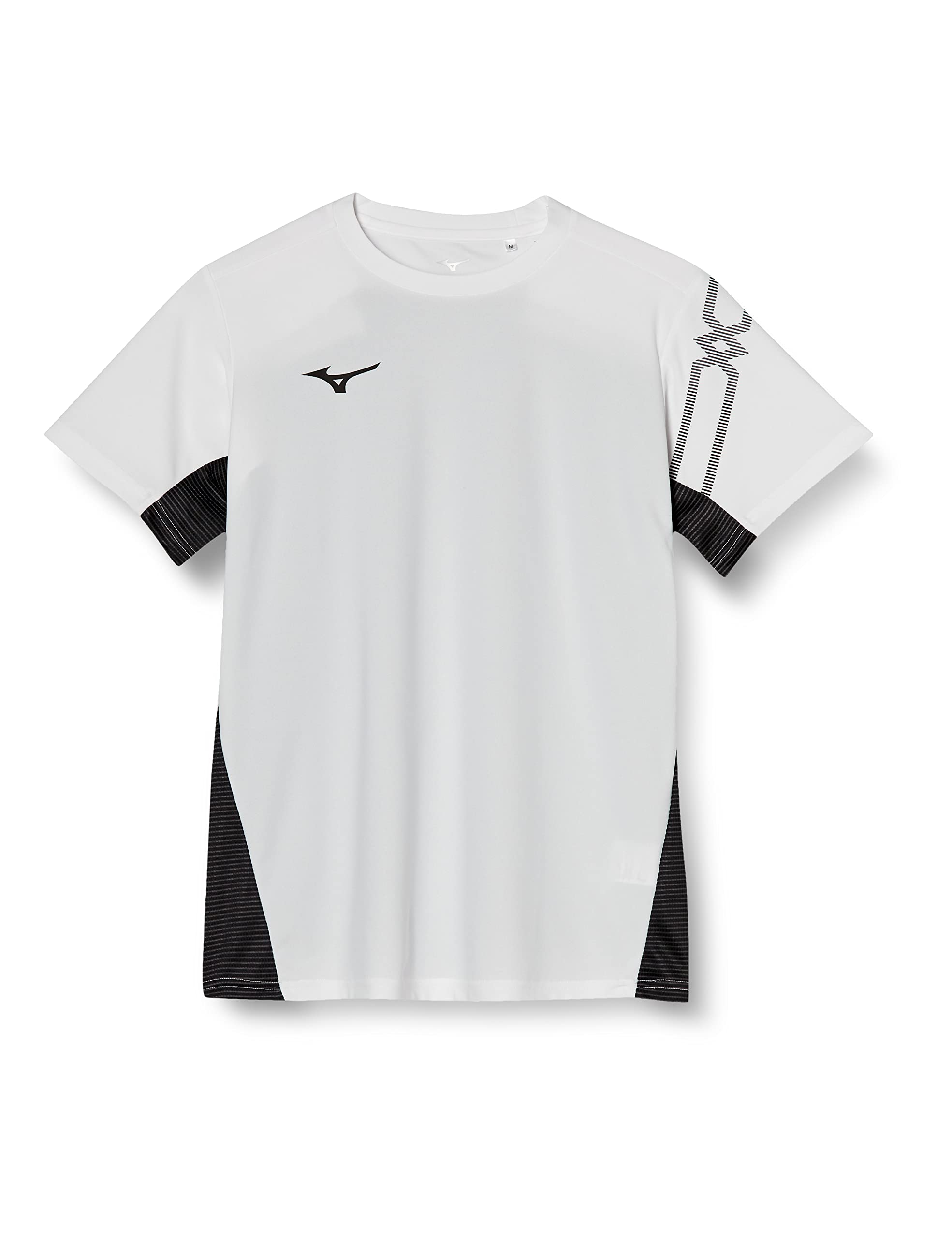 

Mizuno MC Line Training Short Size S T-Shirt, Sleeve, Moisture-Wicking, Quick-Drying, White, (32MAA110) белый