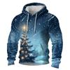 Herren Langarm Freizeit Flanell Kapuzensweatshirt