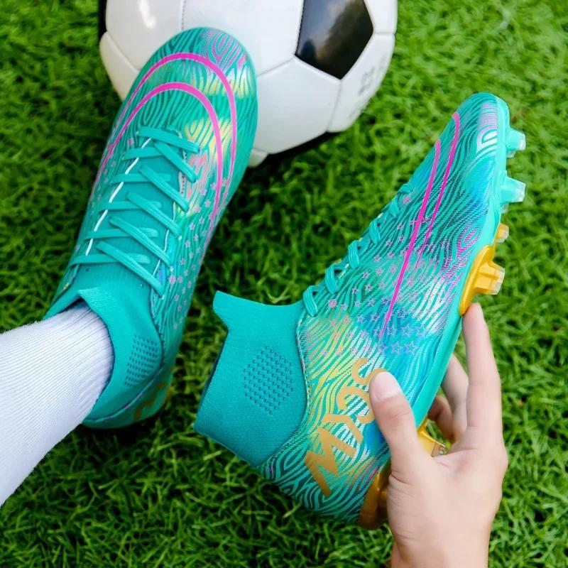 Spedizione Gratuita Scarpe da Calcio per Ragazzi Uomini Bambino Tacchetti da Calcio Scarponi da Calcio Originali Scarpe da Calcio Unisex per Bambini