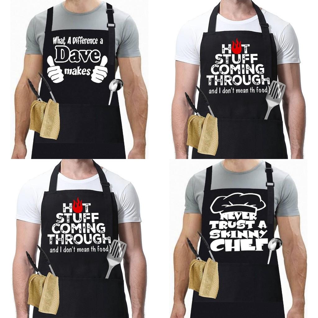 Versatile And Trendy Sleeveless Waterproof Apron With Eye-catching Designs For Home Use