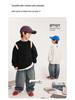 Autumn 2025 Korean Style Boys' Long-Sleeve Sweatshirt: Medium and Large Children's Comfortable Base Shirt