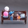 Gifts Cute Center Console Creative Balloon Ornament Action Figure Cartoon Couples Car Decoration
