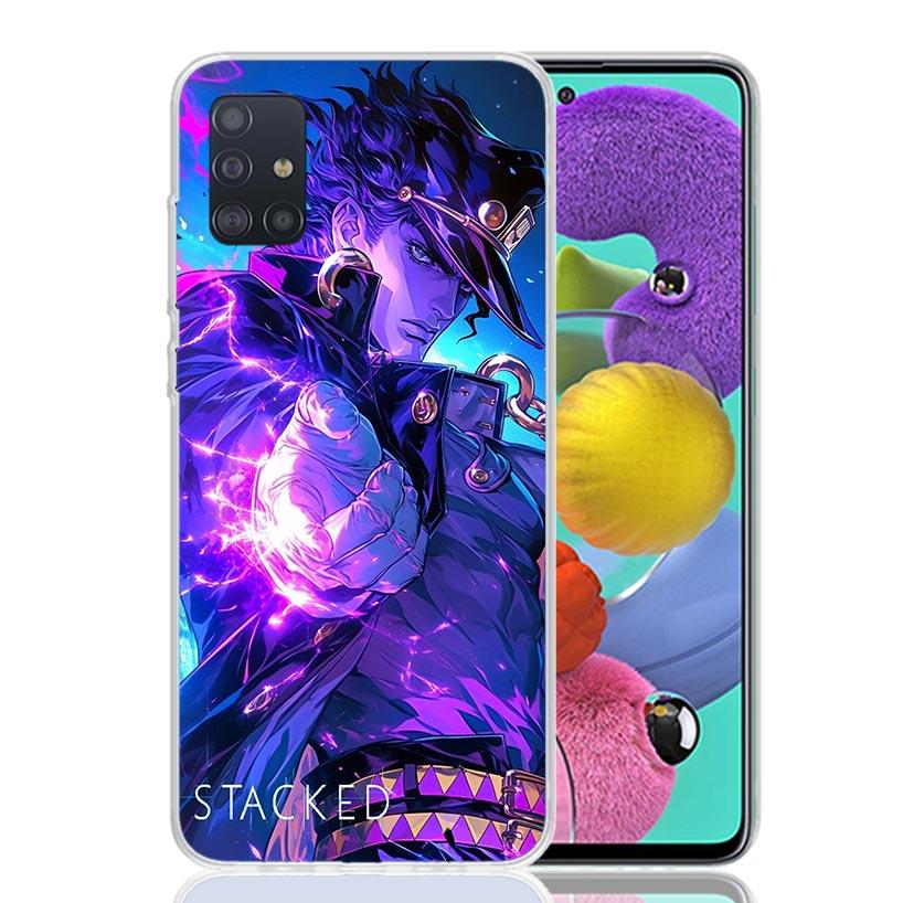 JoJo's Bizarre Adventure Kujo Jotaro Phone Case For Samsung Galaxy A52 A32 A22 A12 A02S A50S A30S A51 A31 AA71 Note 20 Ultra 10