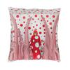 Yayoi Kusama Cushion Cover Two Side 3D Printing Polkadot Pinky Throw Pillow Case for Sofa Cool Pillowcase Home Decorative
