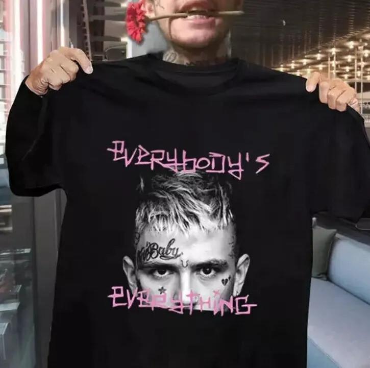 Горячая футболка Lil Peep PA1809_29 Унисекс футболка XL