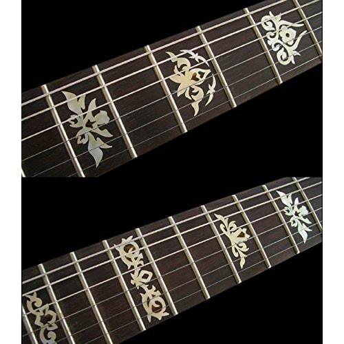 Jockomo Deluxe Vine (White Pearl) Guitar Inlay Sticker