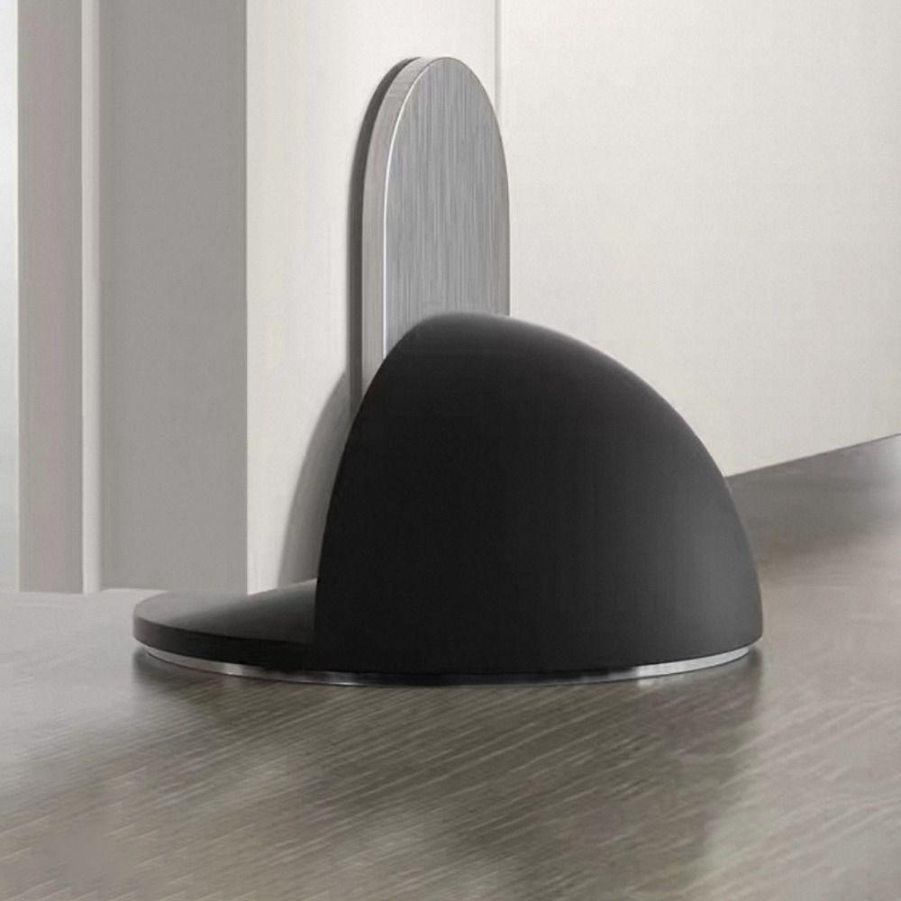 No-drill Magnetic Door Stopper Self Adhesive Door Holder Premium Floor Door Catch  Furniture
