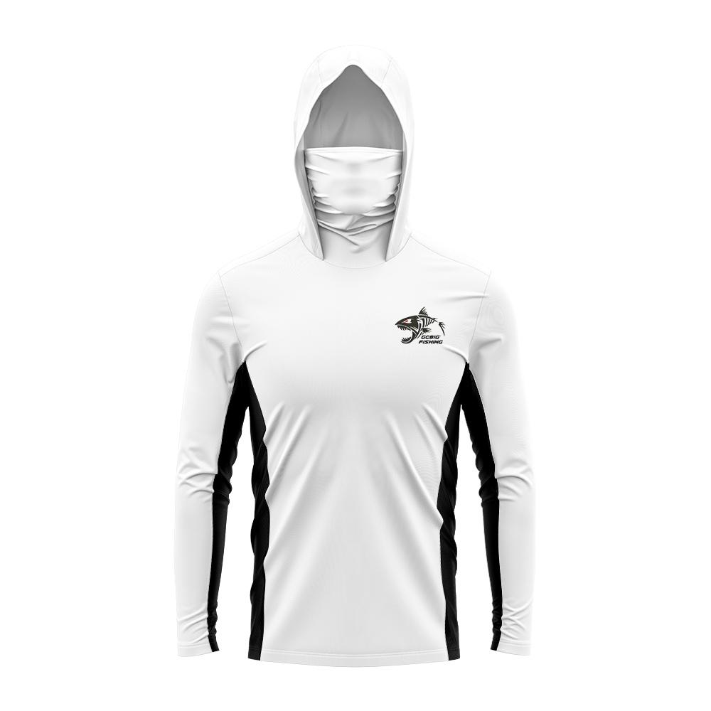 Hooded Mask Fishing Apparel Fishing Clothing Men Hood Fishing Shirt Long Sleeve Fishing Clothing Fishing Shirt