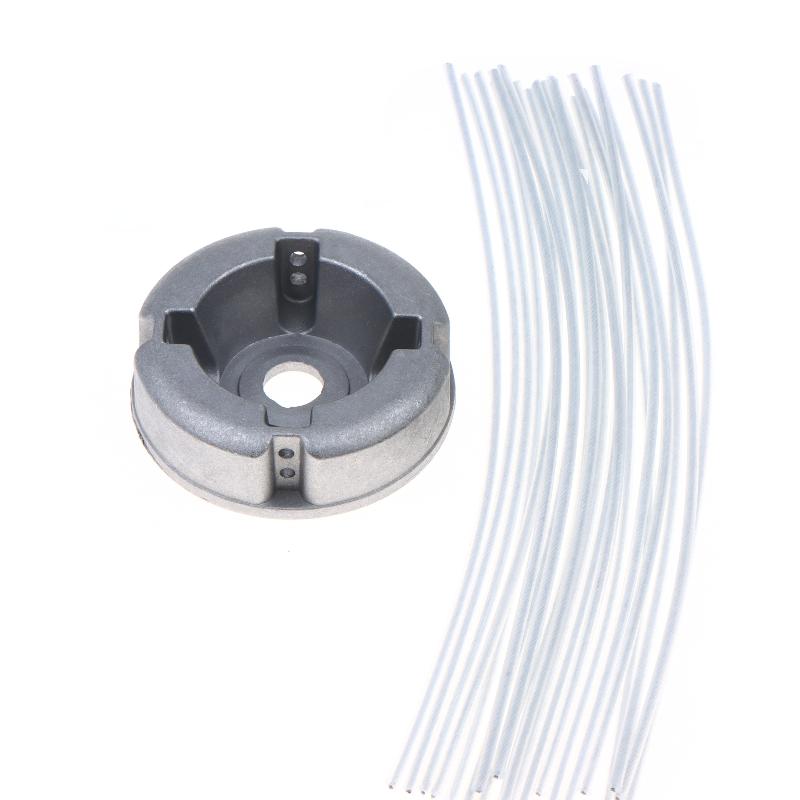 Aluminum Grass Trimmer Head Universal Lawn Mower Replacement Head Lawn Mower Accessory For Garden Yard Grass Cutting