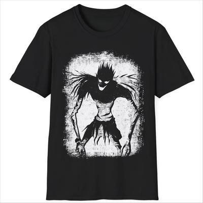 Anime Death Note Ryuk Graphic TShirt 100Cotton Oversized Shirt Unisex Y2k Unisex Short Selling Popular Sleeve ONeck New Fashion