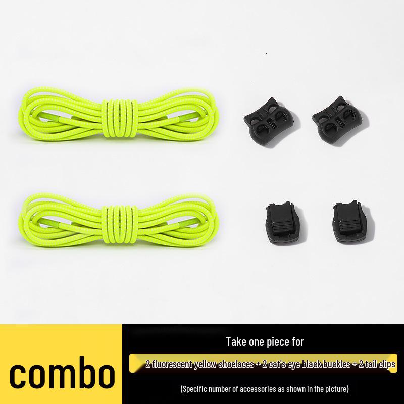 No-Tie Elastic Shoelaces for Slip-On Shoes - Unisex Sports Laces, One Pair