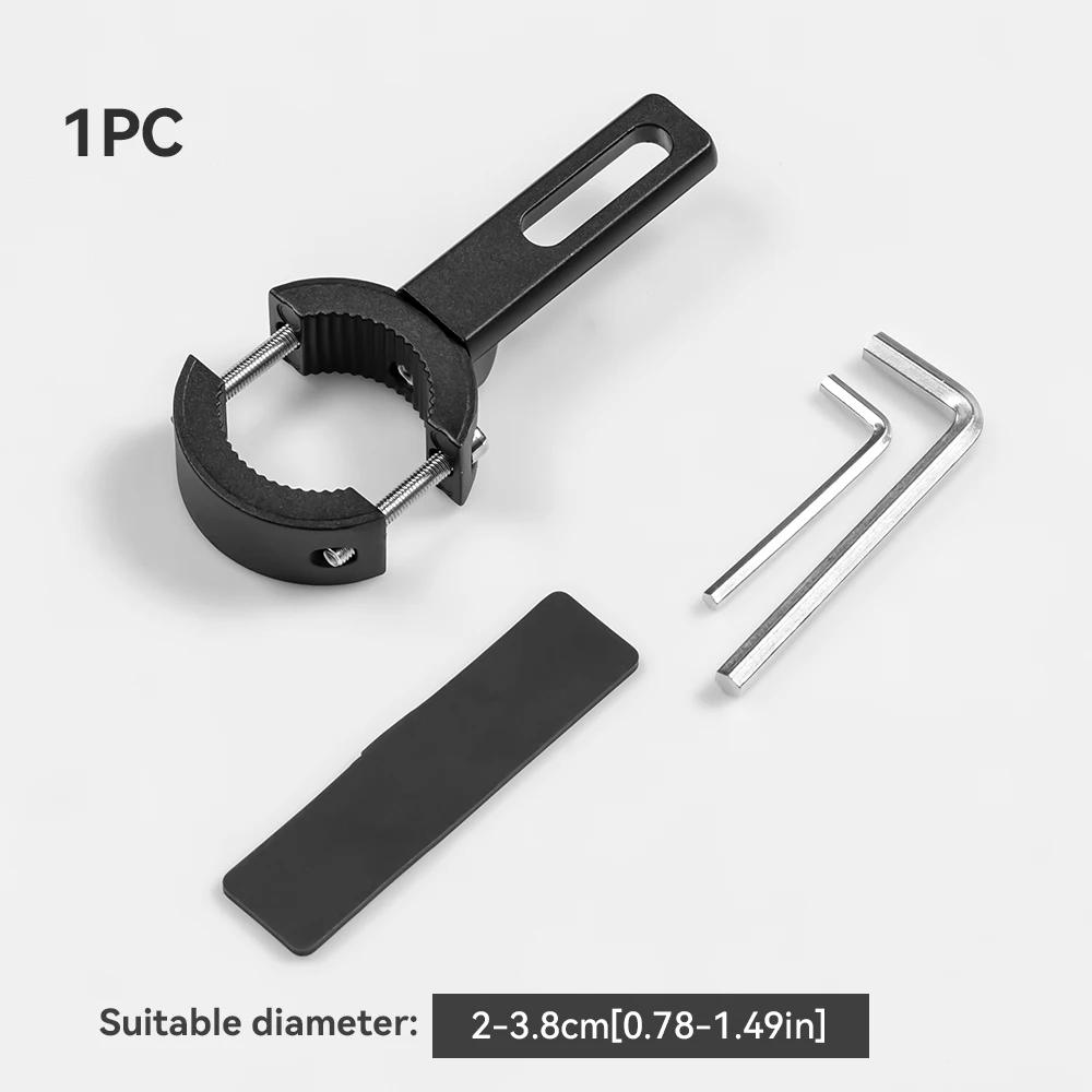 Adjustable Motorcycle Headlight Holder Motorcycle Fog Light Bracket Universal Headlight Spotlight Mount Bracket for Fork Atv