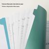 2026 A5 Spiral-Bound Hardcover Planner with Dividers & Full-Color English Calendar
