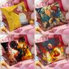 One-punch Man Cushion Cover Pattern Printed Pillowcase for Living Room Sofa Cushion Cover & Bedroom Decor