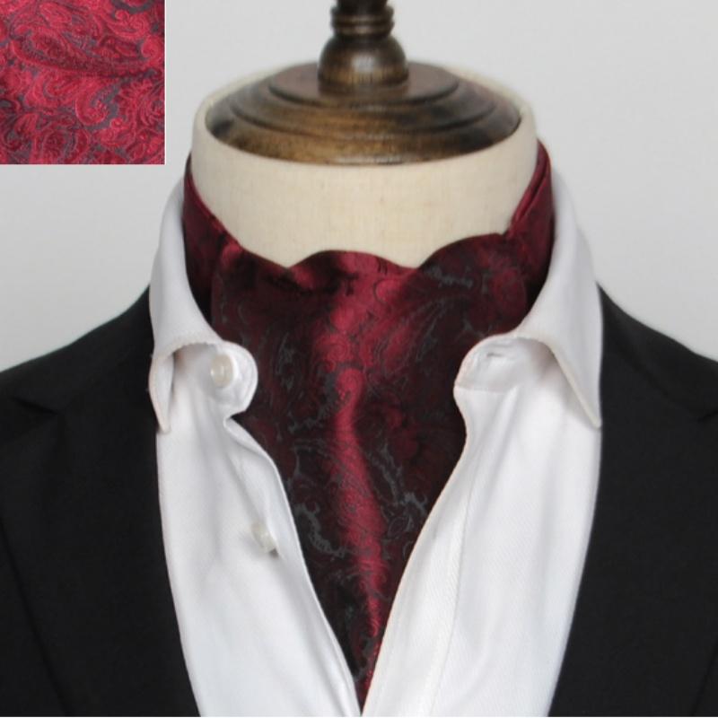 Mode Luxus Seide Druck Männer Schal Polka Dot Schals Anzug England Jacquard Mann Business Schal