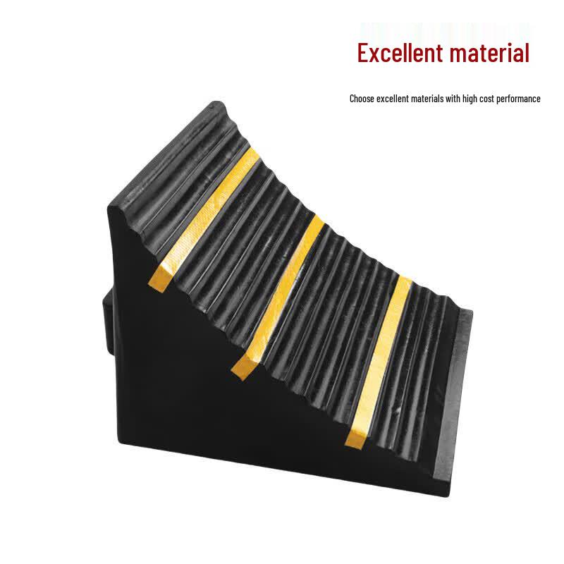 Heavy-Duty Rubber Car Wheel Chock