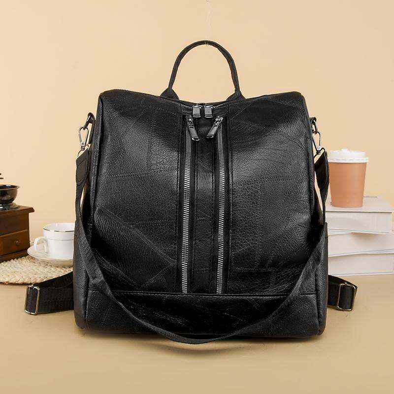 Anti-theft Backpack Soft Leather Women's Bag Shoulder Bag